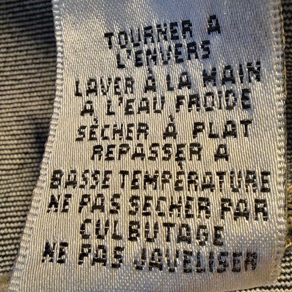 VINTAGE ORLY womens DENIM VEST Size 10 or Size M STUNNING COND. CANADA Designer - Picture 8 of 9